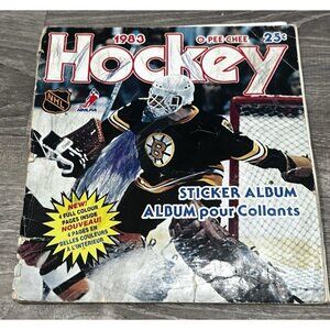 1983 O-Pee-Chee Hockey Sticker Album Paperback